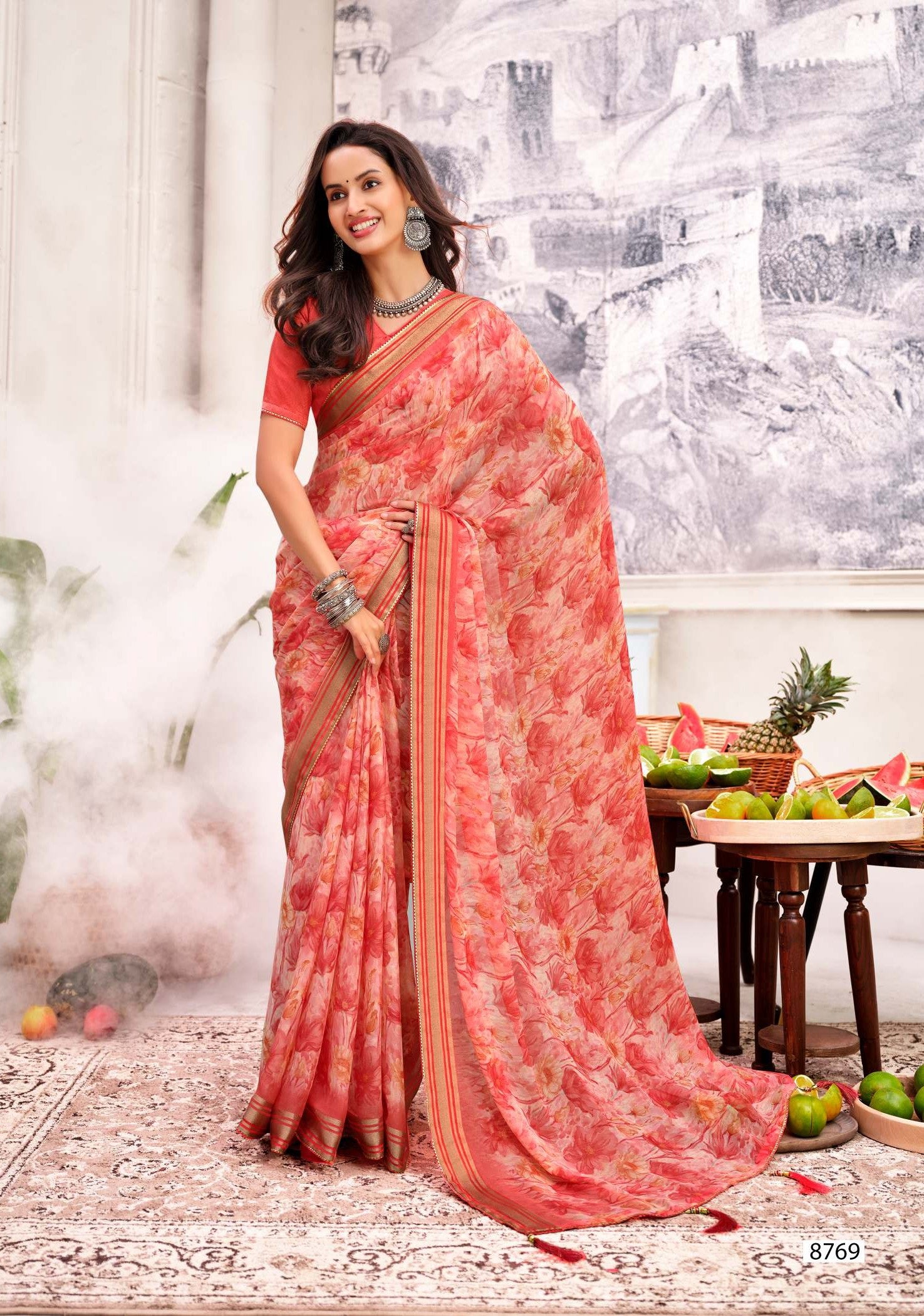 Krishnaleela Rich Feel Vol-02 Fancy Saree Premium Printed Designer Collection by M.R. Saree Emporium