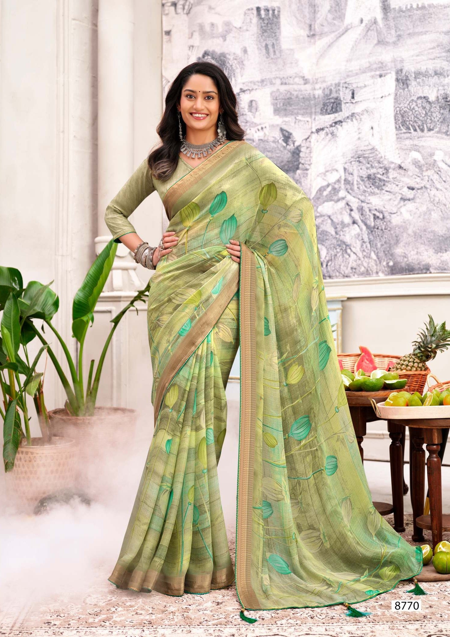 Krishnaleela Rich Feel Vol-02 Fancy Saree Premium Printed Designer Collection by M.R. Saree Emporium