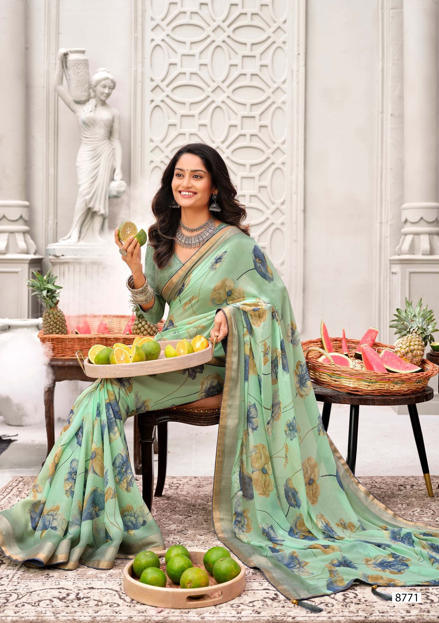 Krishnaleela Rich Feel Vol-02 Fancy Saree Premium Printed Designer Collection by M.R. Saree Emporium