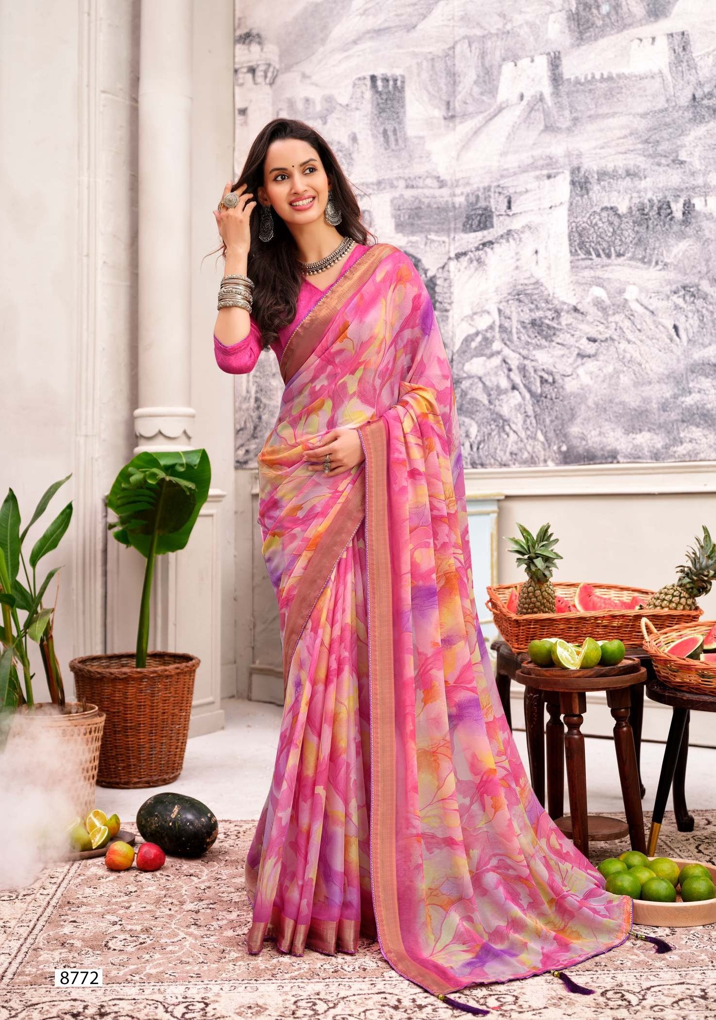 Krishnaleela Rich Feel Vol-02 Fancy Saree Premium Printed Designer Collection by M.R. Saree Emporium