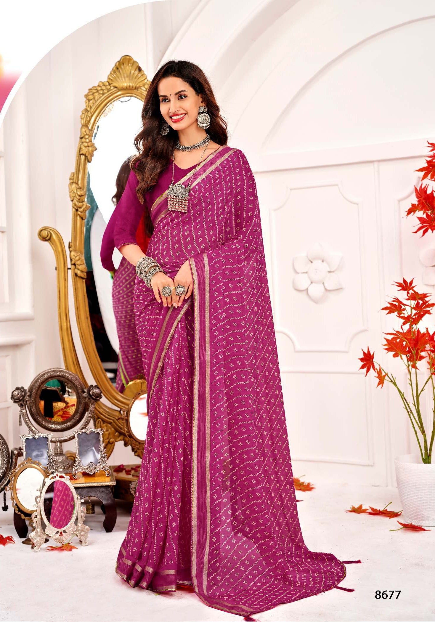 Krishnaleela Sukoon Fancy Saree Premium Printed Collection by M.R. Saree Emporium