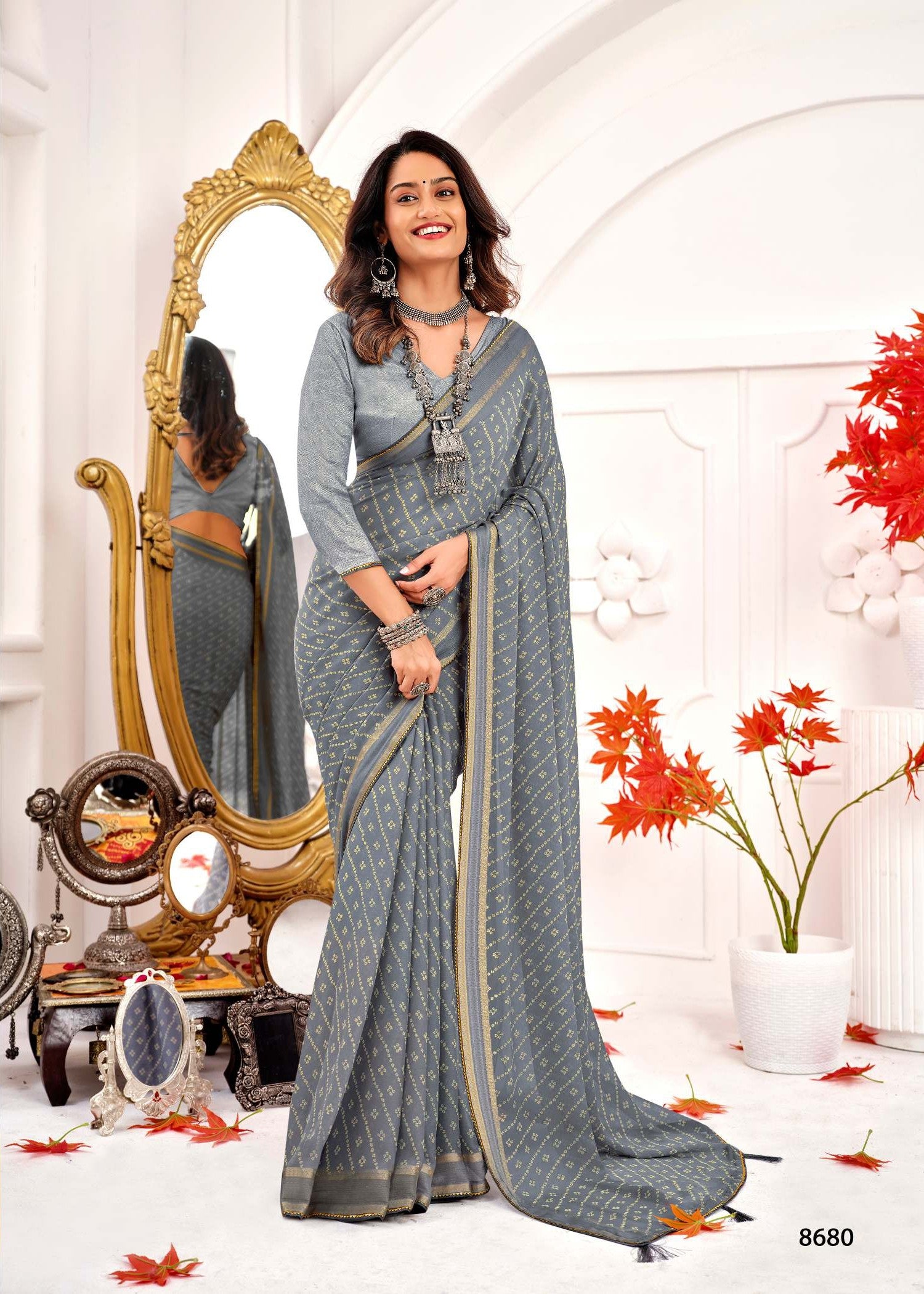 Krishnaleela Sukoon Fancy Saree Premium Printed Collection by M.R. Saree Emporium