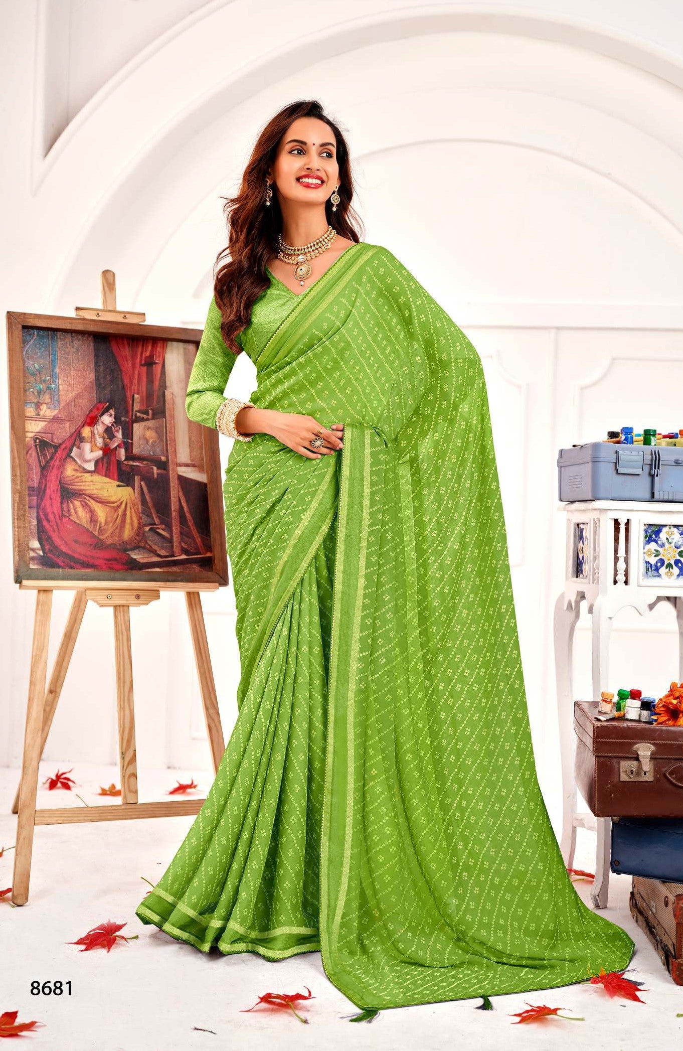 Krishnaleela Sukoon Fancy Saree Premium Printed Collection by M.R. Saree Emporium