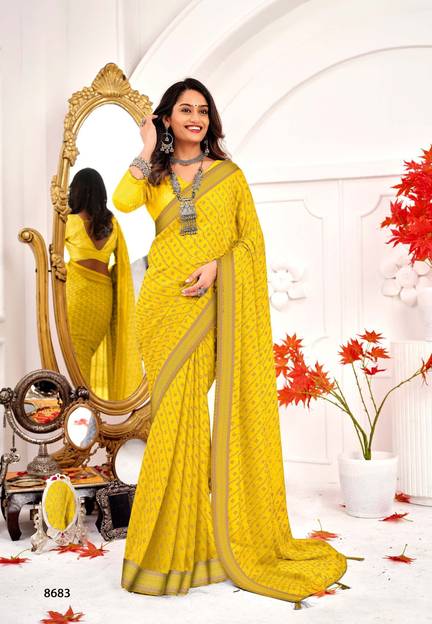 Krishnaleela Sukoon Fancy Saree Premium Printed Collection by M.R. Saree Emporium