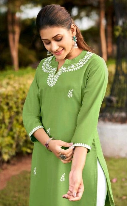 Anjali Design – 4 Pcs Set Cotton Kurti – M.R. Saree Emporium