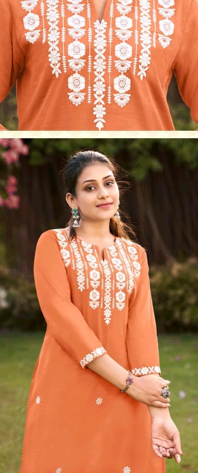 Anjali Design – 4 Pcs Set Cotton Kurti – M.R. Saree Emporium