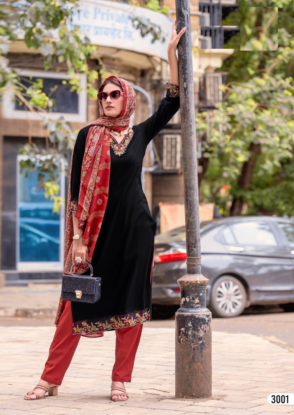 RajRani Design 6 Viscose Weaving Suit Set with Thread & Handwork Dupatta -M.R. Saree Emporium