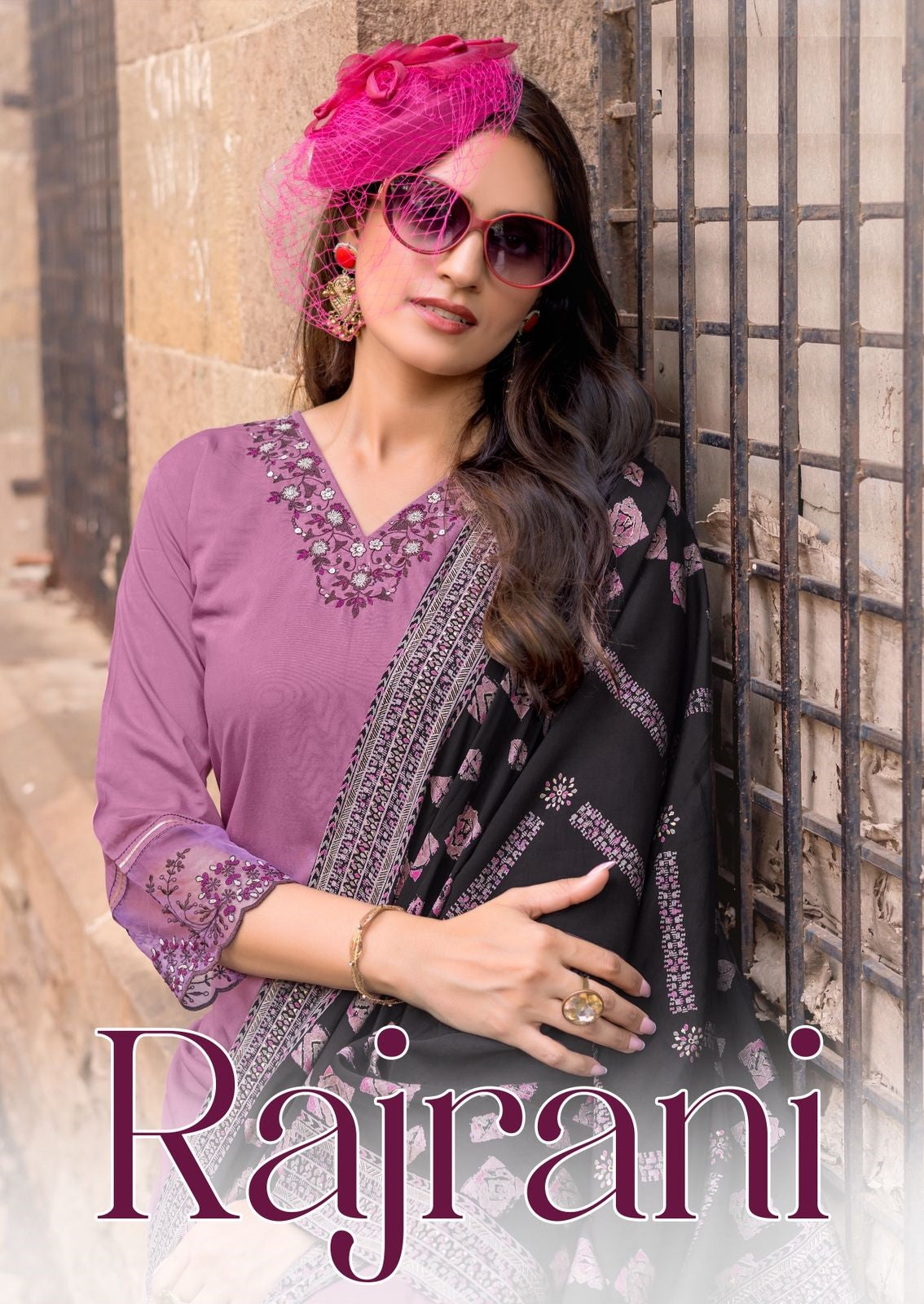 RajRani Design 6 Viscose Weaving Suit Set with Thread & Handwork Dupatta -M.R. Saree Emporium