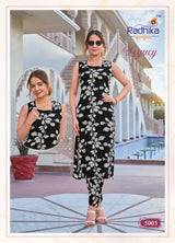 Aanchi Legacy Vol 5 Heavy Reyon Print Cord Set – Premium Plus Size Collection-M.R. Saree Emporium