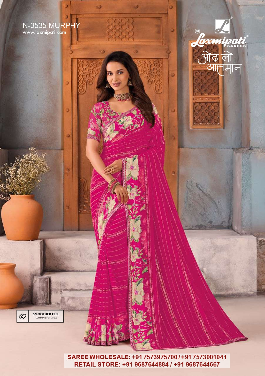 Laxmipati IJHAAR Premium Designer Saree Collection - 32 Pcs Wholesale Set