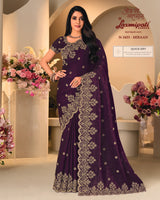 Laxmipati Jharokha Premium Designer Saree - Festive Wedding Collection - 11 PCS Wholesale Set