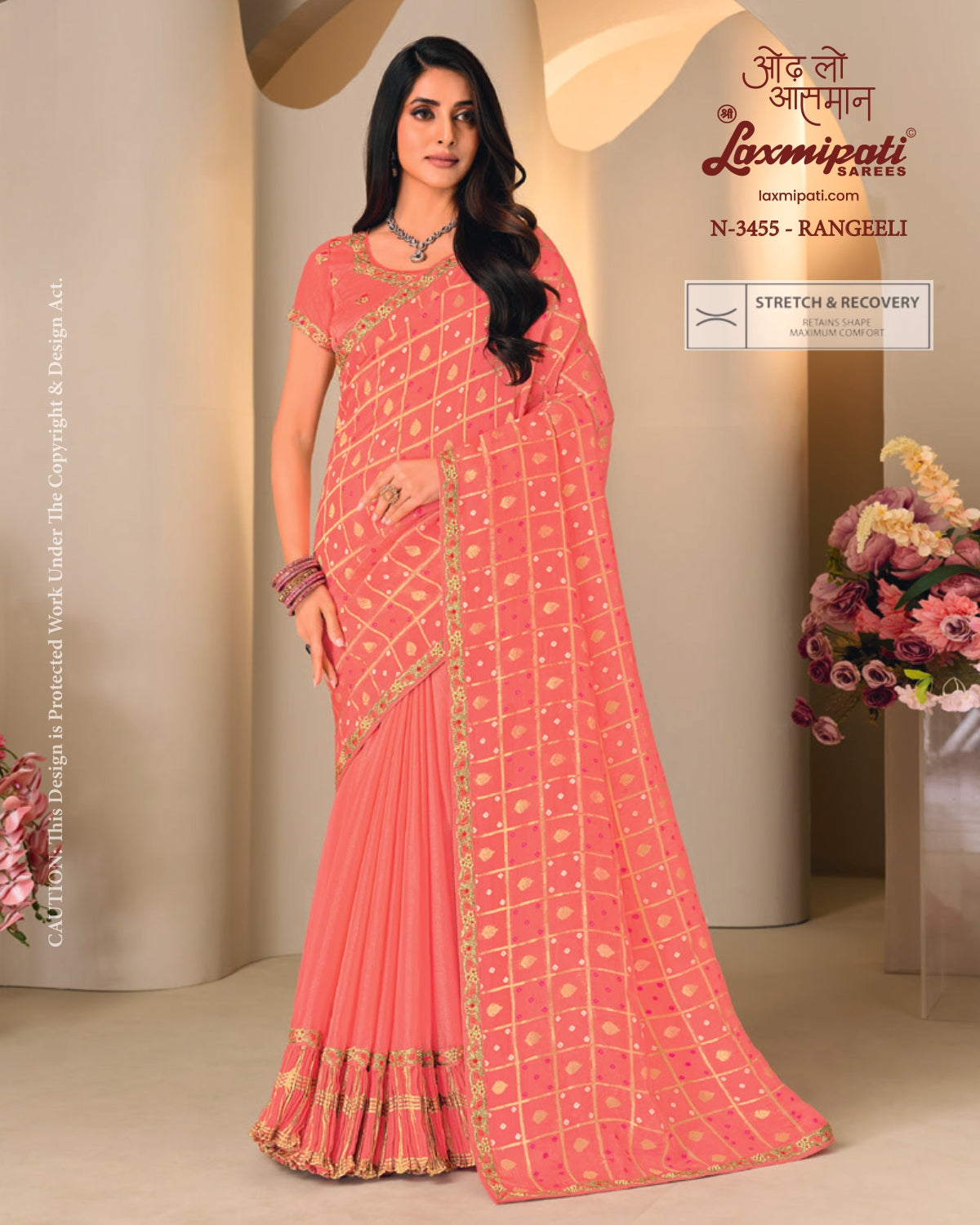 Laxmipati Jharokha Premium Designer Saree - Festive Wedding Collection - 11 PCS Wholesale Set