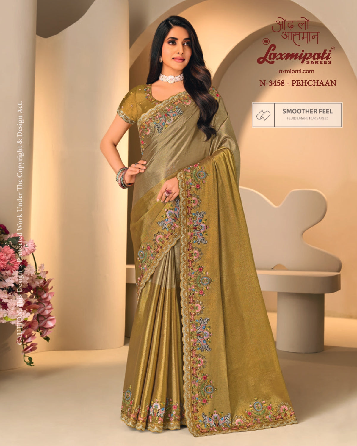 Laxmipati Jharokha Premium Designer Saree - Festive Wedding Collection - 11 PCS Wholesale Set