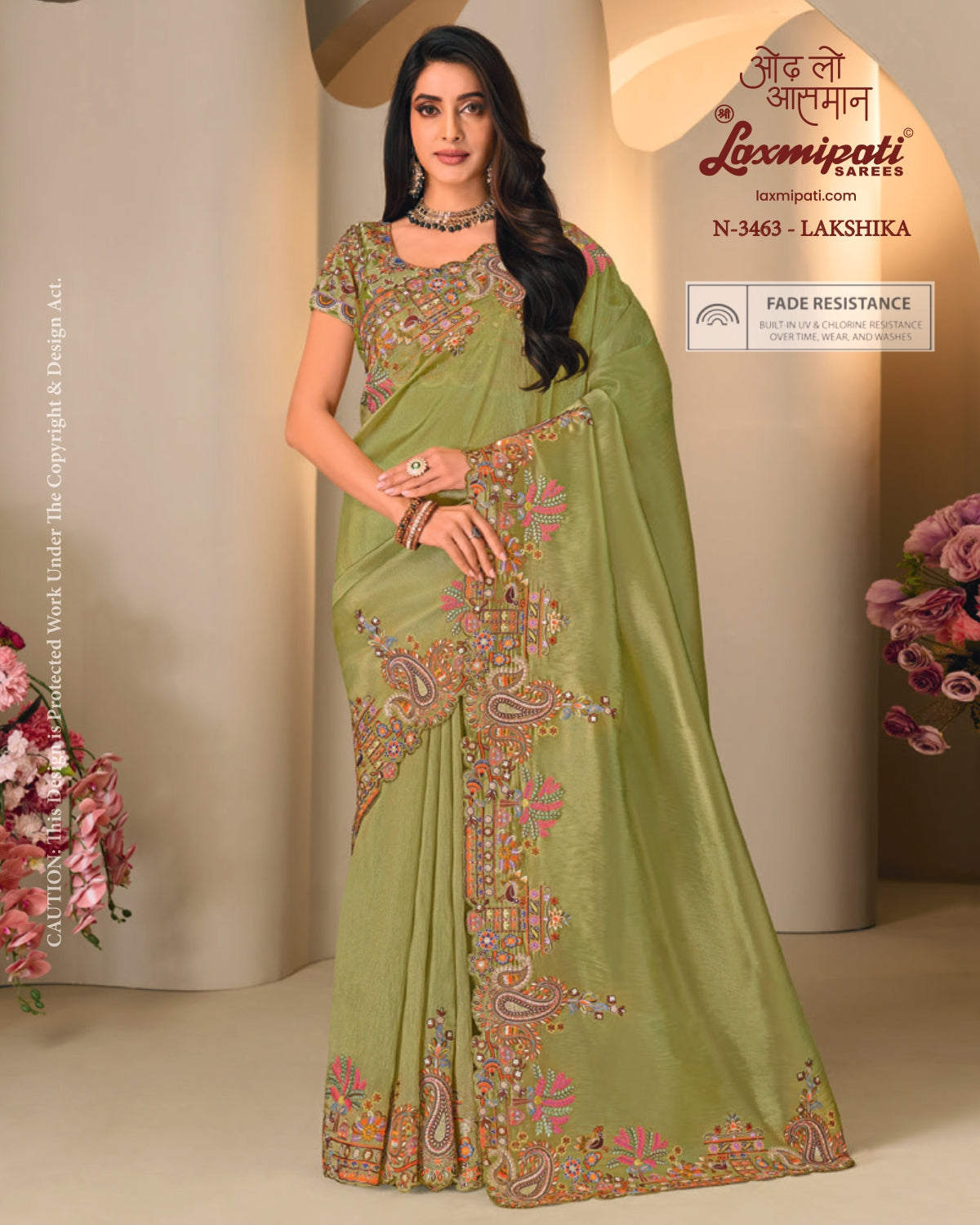 Laxmipati Jharokha Premium Designer Saree - Festive Wedding Collection - 11 PCS Wholesale Set