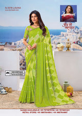 Laxmipati Nazar Fancy Print Saree 32 Pcs Set Wholesale - Designer Chiffon Georgette Sarees – M.R. Saree Emporium