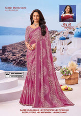 Laxmipati Nazar Fancy Print Saree 32 Pcs Set Wholesale - Designer Chiffon Georgette Sarees – M.R. Saree Emporium