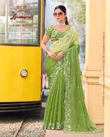 Laxmipati Prerna Fancy Saree Collection (12 Pcs Set) – Designer Festive Wear – M.R. Saree Emporium