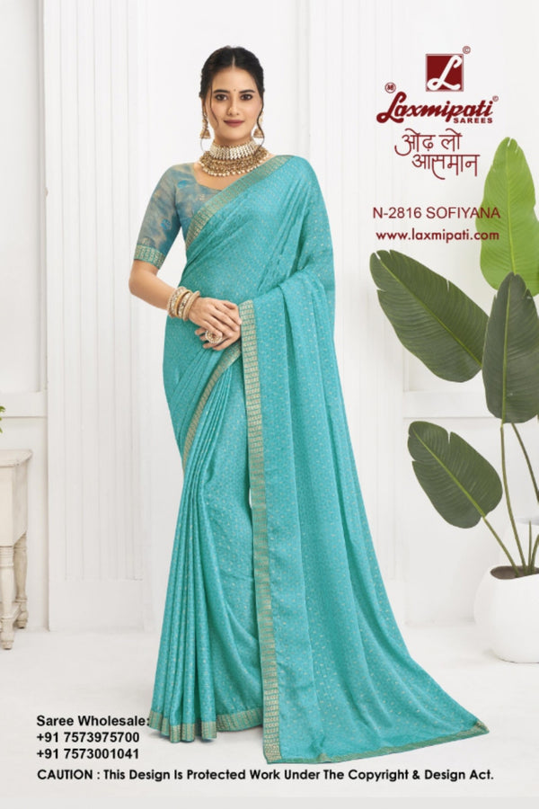 Laxmipati Alia Fancy Chiffon Silk Sarees D.No. 2815–2822 – Set & Single M.R. Saree Emporium