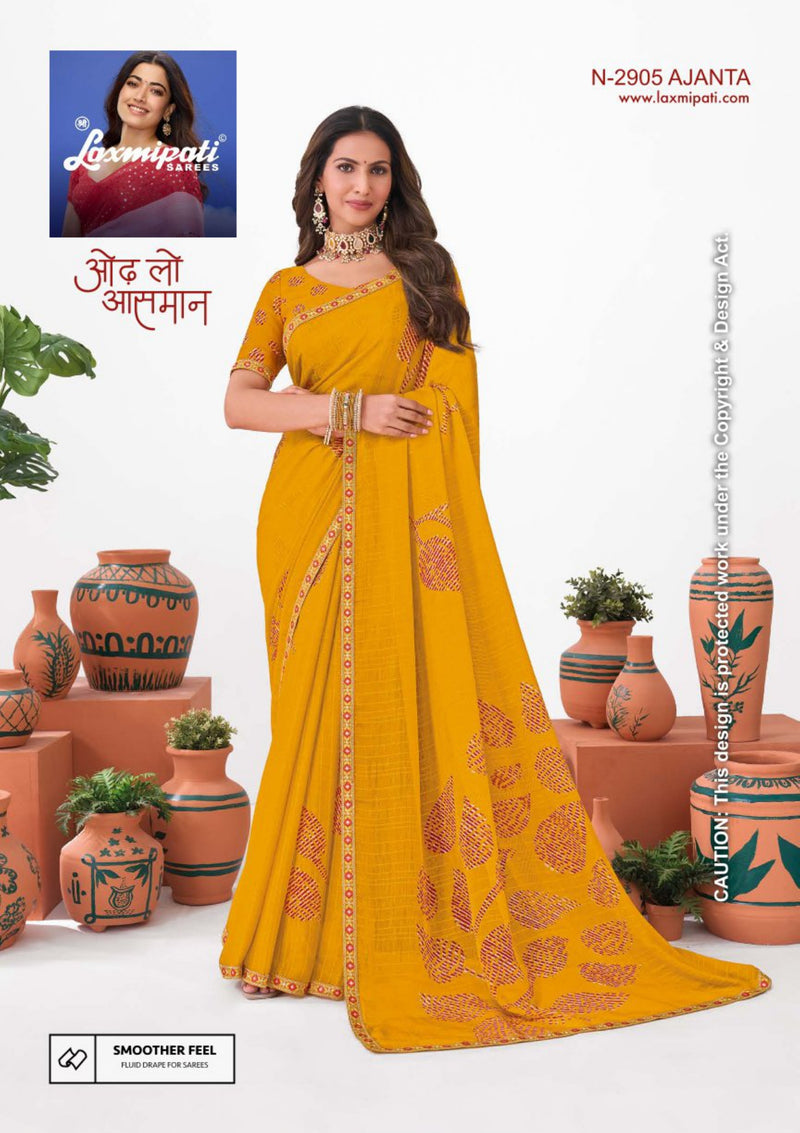 Laxmipati Ishita Fancy Print Saree Set – 32 PCS – M.R. Saree Emporium