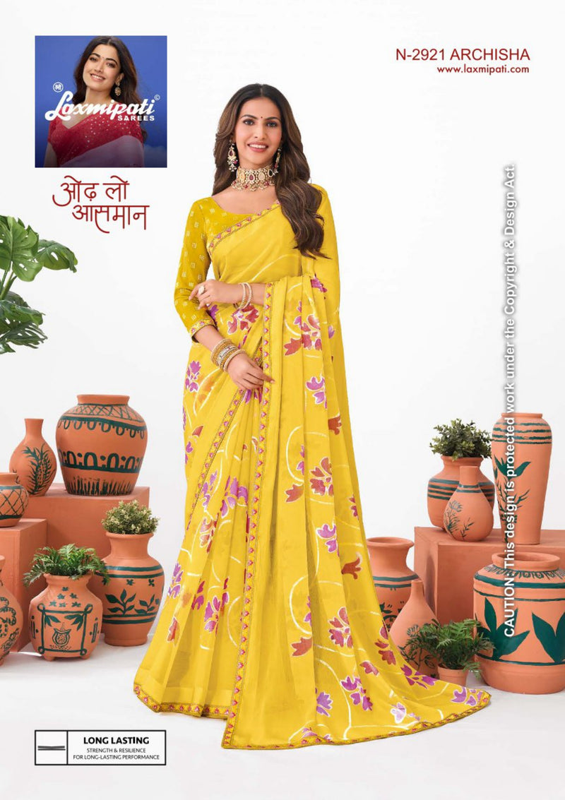 Laxmipati Ishita Fancy Print Saree Set – 32 PCS – M.R. Saree Emporium