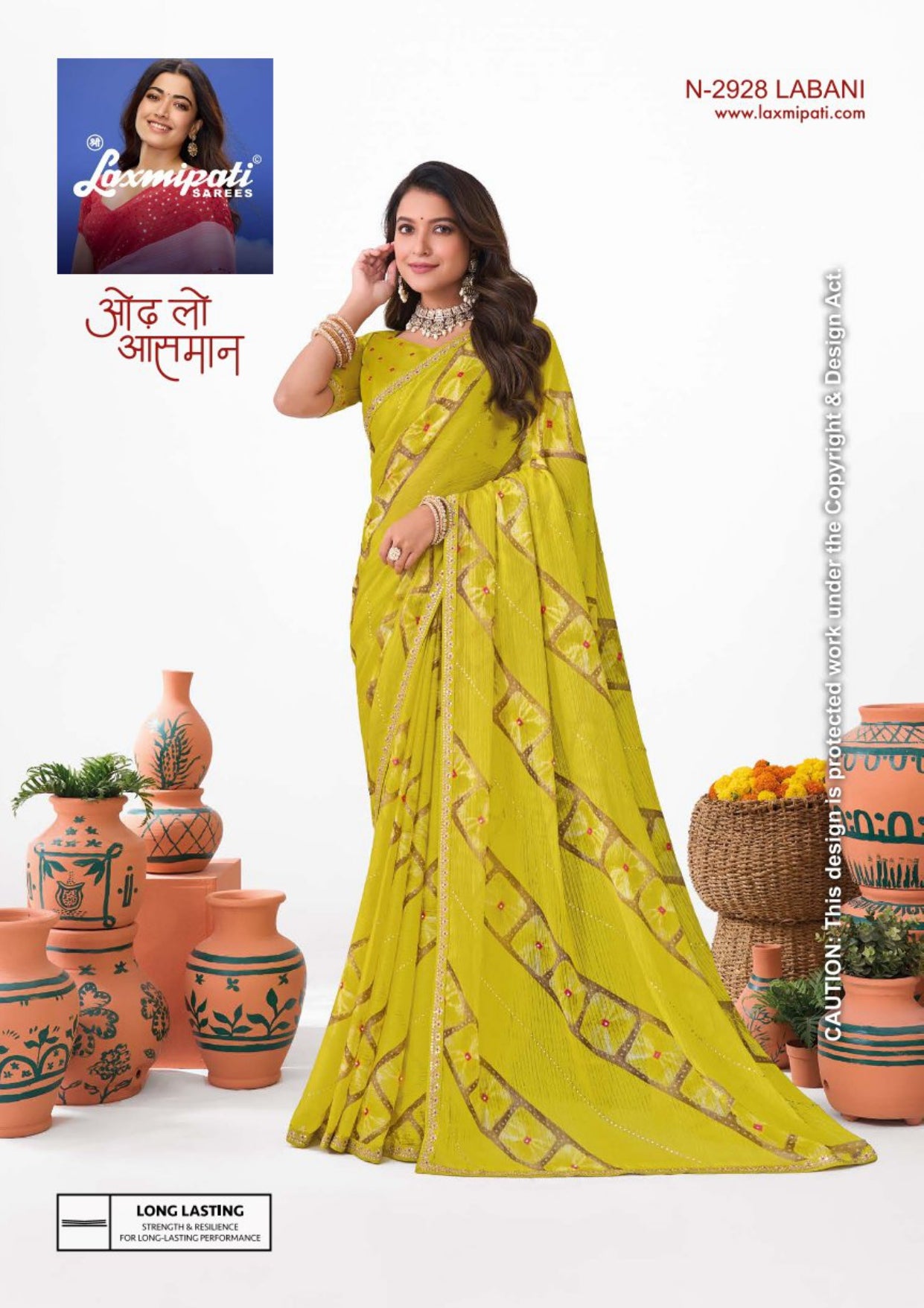 Laxmipati Ishita Fancy Print Saree Set – 32 PCS – M.R. Saree Emporium