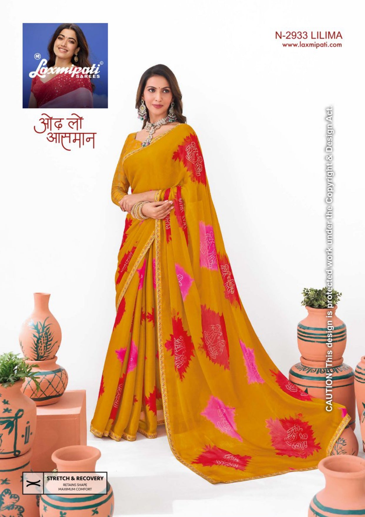 Laxmipati Ishita Fancy Print Saree Set – 32 PCS – M.R. Saree Emporium