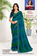 Laxmipati Purnima Georgette Fancy Saree Set of 8 Pcs – M.R. Saree Emporium
