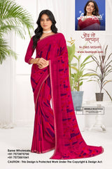 Laxmipati Purnima Georgette Fancy Saree Set of 8 Pcs – M.R. Saree Emporium