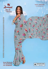 Laxmipati Sadhana Georgette Printed Saree Set of 12 M.R. Saree Emporium