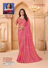 Laxmipati Tohfa Fancy Print Saree – 24 Pcs Set-M.R. Saree Emporium