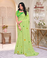 Laxmipati Sarees Totapuri Print Work Sarees with Heavy Blouse Work – M.R. Saree Emporium