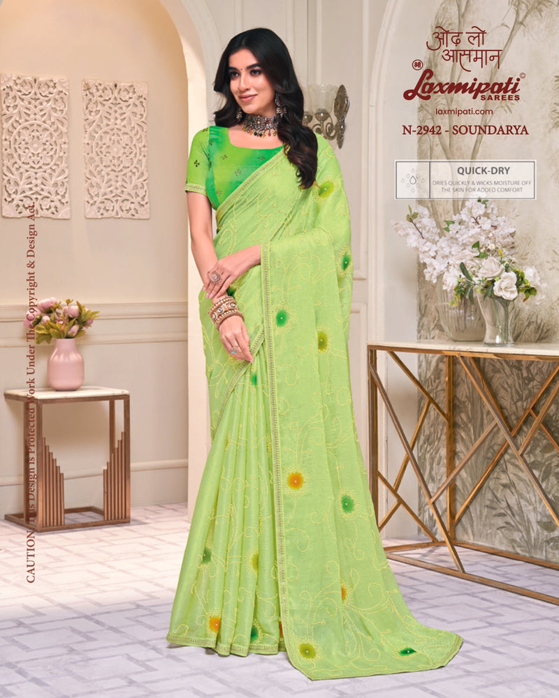 Laxmipati Sarees Totapuri Print Work Sarees with Heavy Blouse Work – M.R. Saree Emporium