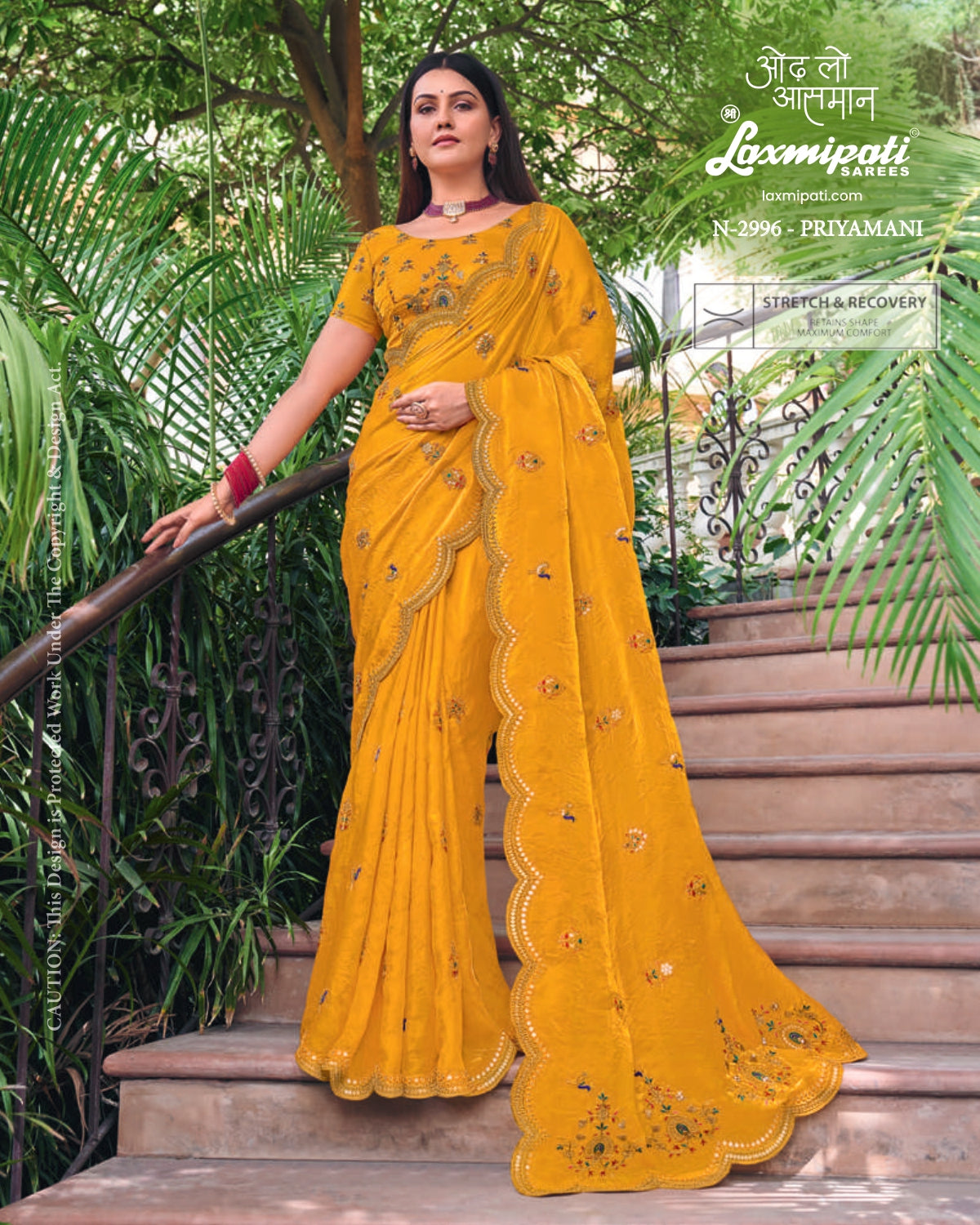 Laxmipati Sarees Uphaar Fancy Work Saree – 12 Pcs Set -M.R. Saree Emporium