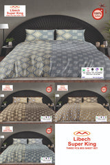 Libech Super King Size Bedsheet