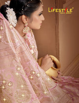 Lifestyle Tapasya Vol-02 Banglori Silk Saree 4 Pcs Set with Rich Weaving Border & Heavy Designer Pallu -M.R. Saree Emporium