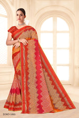 Meena Printed Saree Collection – 8 Pcs Set -Premium Women Saree Set – M.R. Saree Emporium