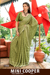 Mini Cooper Vol-01 Fancy Chiffon Full Lace Saree – M.R. Saree Emporium