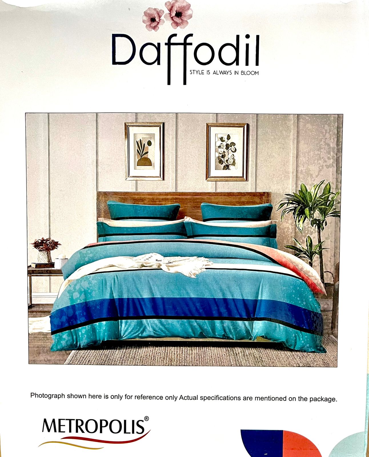 Daffodil Metropolis Cotton Single Bed Bedsheet – M.R. Saree Emporium