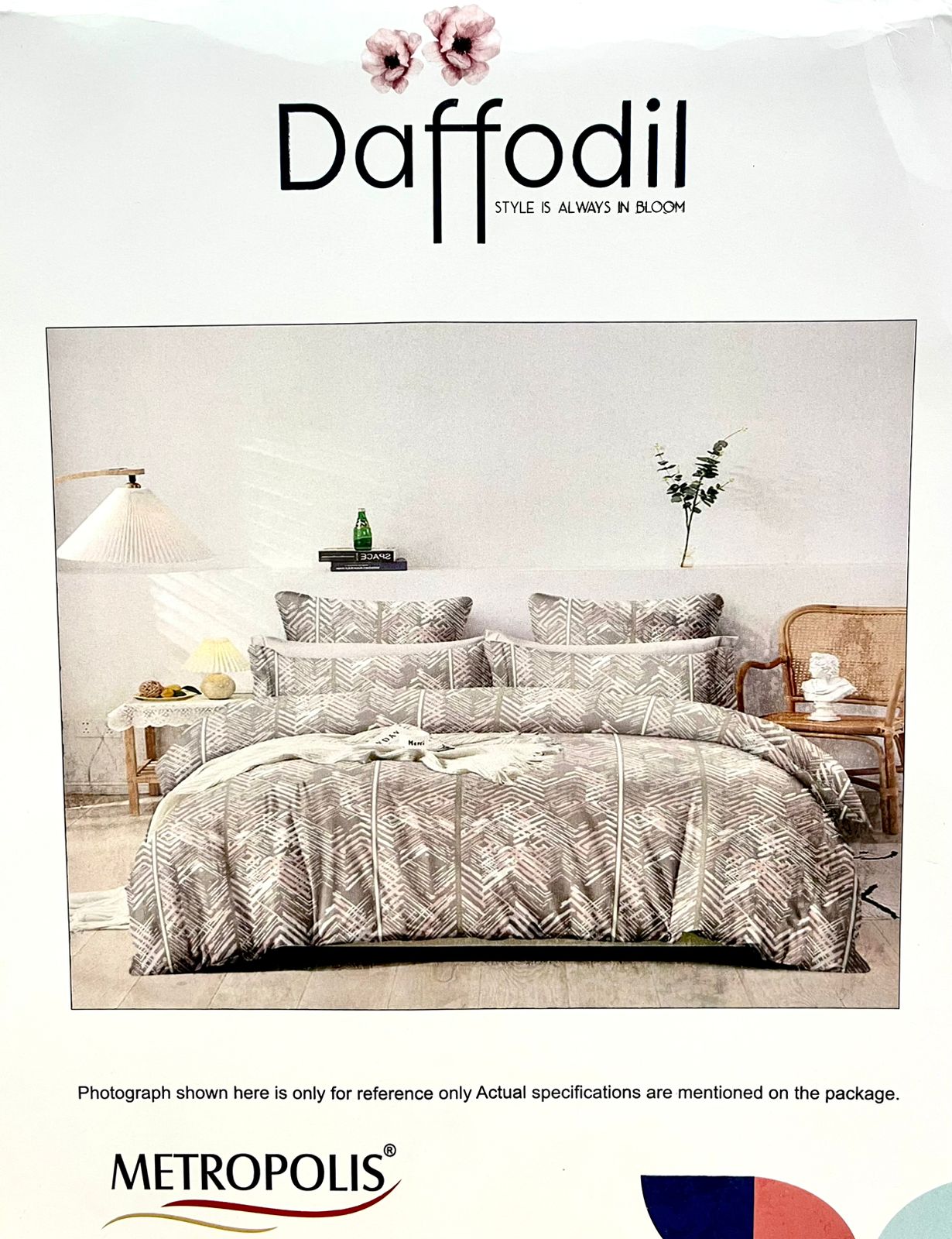 Daffodil Metropolis Cotton Single Bed Bedsheet – M.R. Saree Emporium