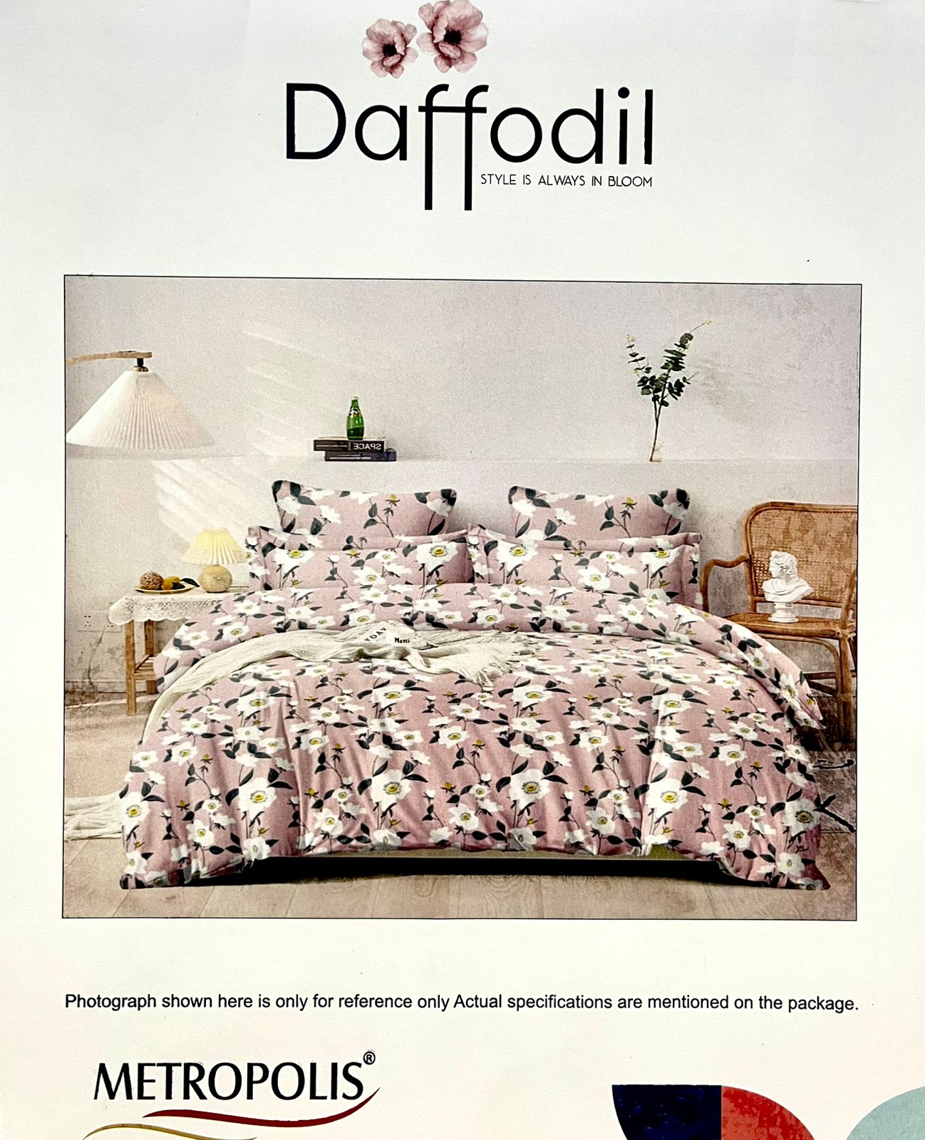 Daffodil Metropolis Cotton Single Bed Bedsheet – M.R. Saree Emporium