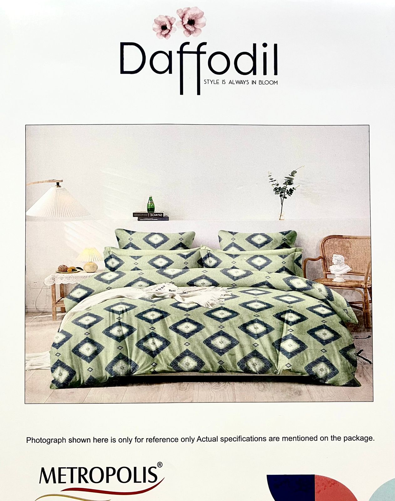 Daffodil Metropolis Cotton Single Bed Bedsheet – M.R. Saree Emporium