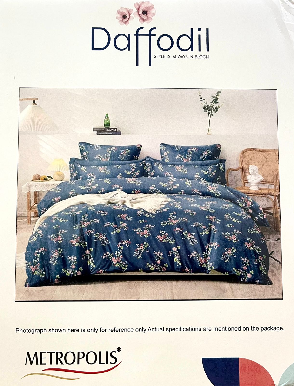 Daffodil Metropolis Cotton Single Bed Bedsheet – M.R. Saree Emporium