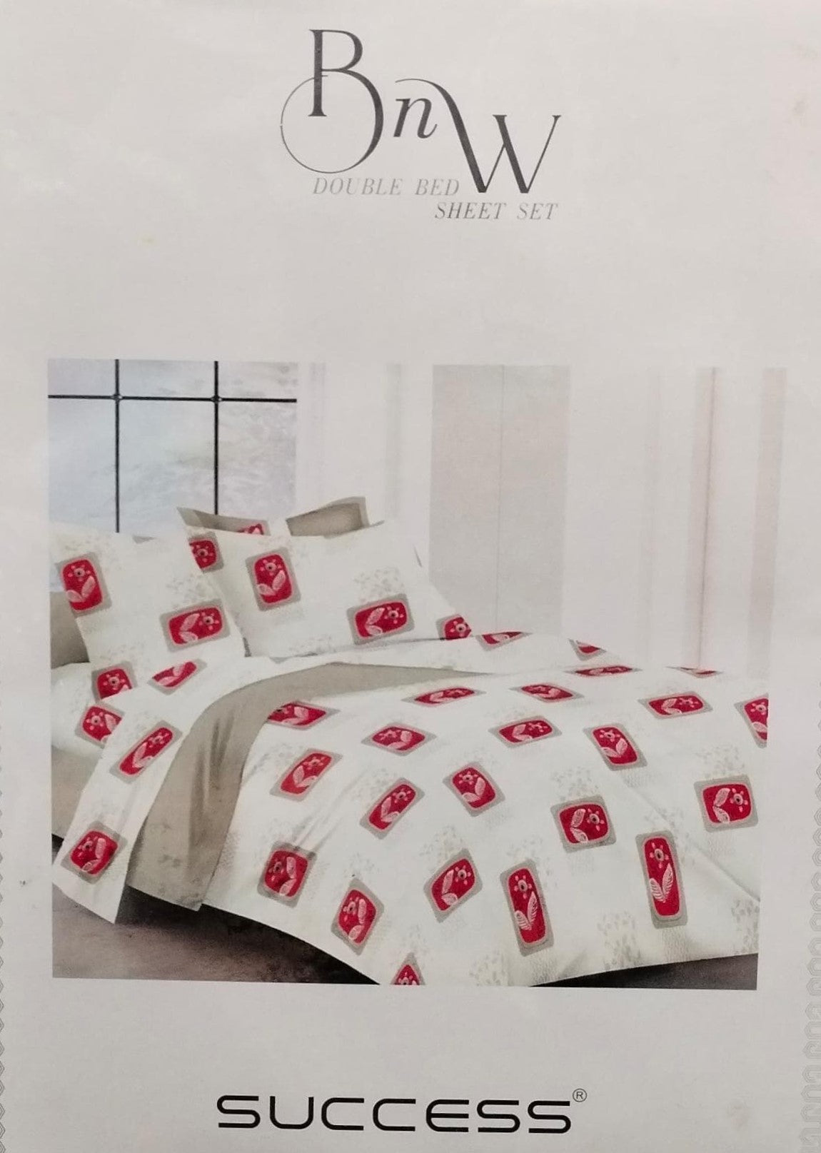 M.R. Saree Emporium BNW Double Bed Bedsheet – Soft Cotton