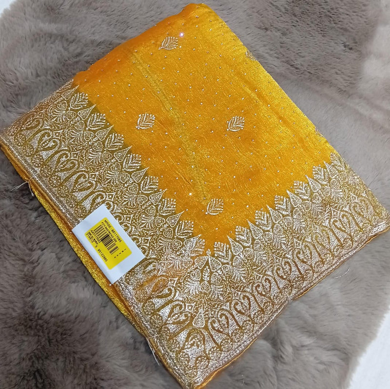 Designer Fancy Chiffon Saree – 6 Pcs Set | M.R. Saree Emporium