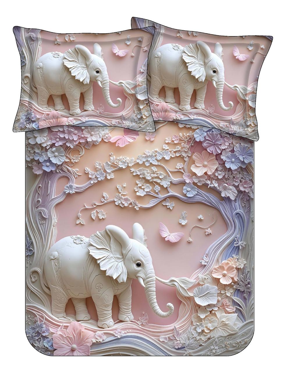 Elephant Froral Print