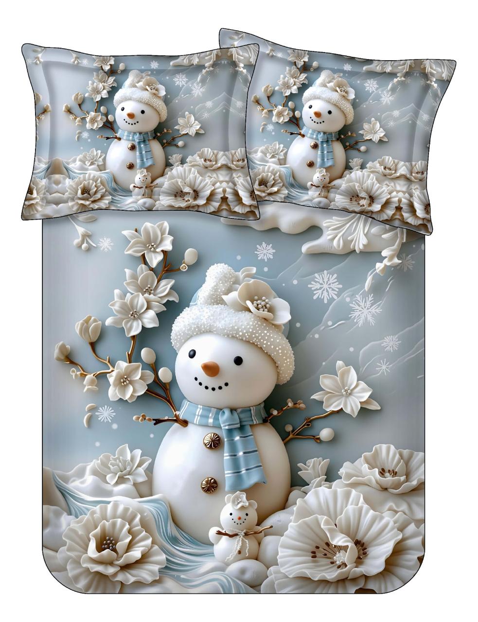 7D Cute Double Bedsheet Set – 21 Animal & Floral Prints M.R. Saree Emporium