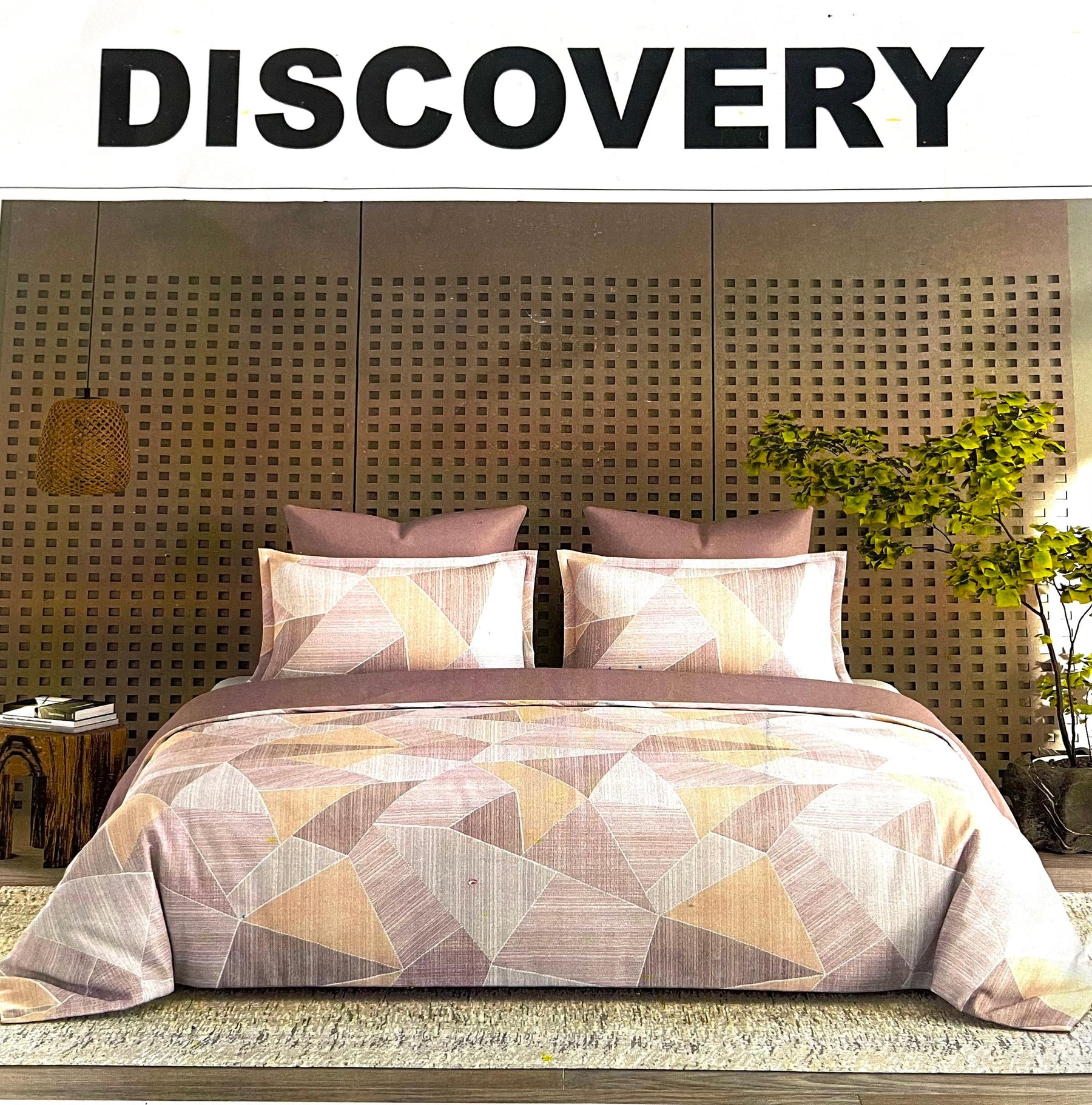 Discovery Cotton Double Bed Bedsheet with 2 Pillow Covers – Soft & Stylish | M.R. Saree Emporium