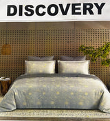Discovery Cotton Double Bed Bedsheet with 2 Pillow Covers – Soft & Stylish | M.R. Saree Emporium