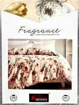 Fragrance King Glaze Cotton King Size Bedsheet with 2 Pillow Covers – M.R. Saree Emporium