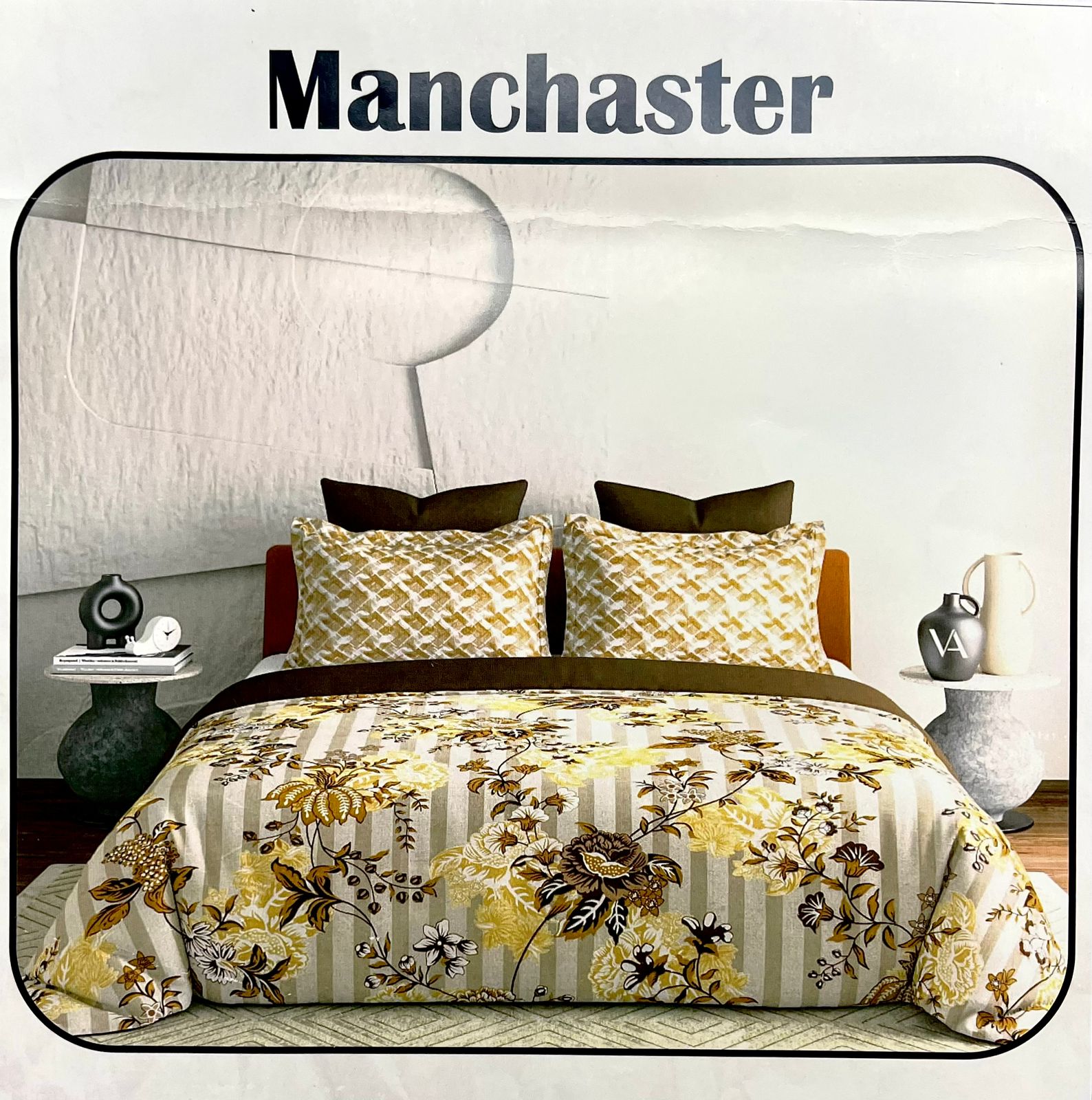 Manchester Double Bed Cotton Fancy Print Bedsheet – M.R. Saree Emporium